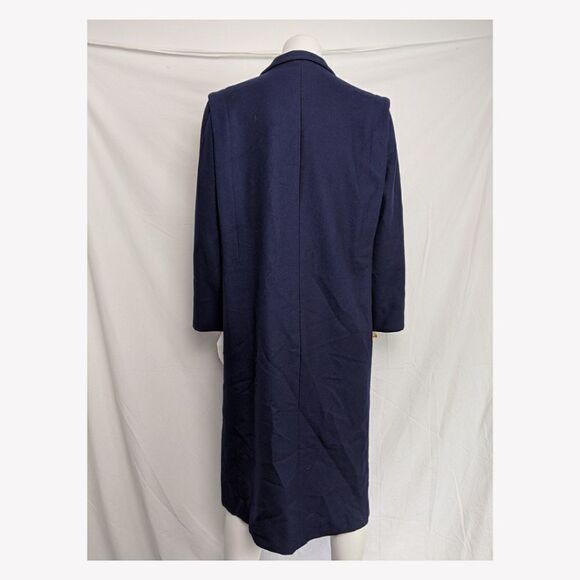 Vintage Navy wool double breasted coat - Picture 15 of 16